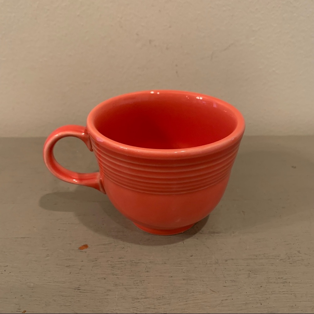 Vintage Fiestaware Red Coffee/Tea Cup